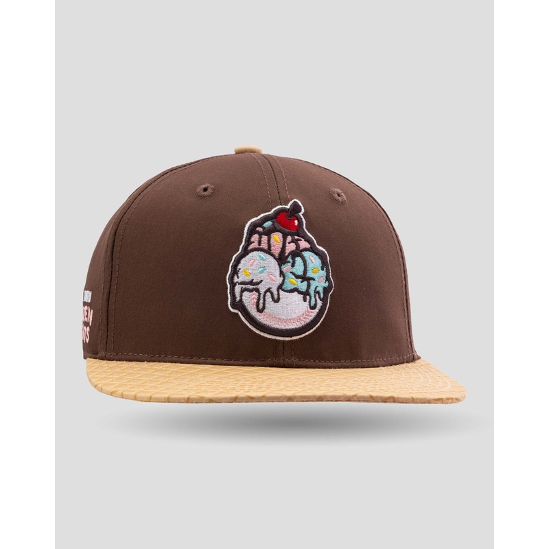 Frozen Treats Ice Cream Sundae Cap – Chocolate Snapback