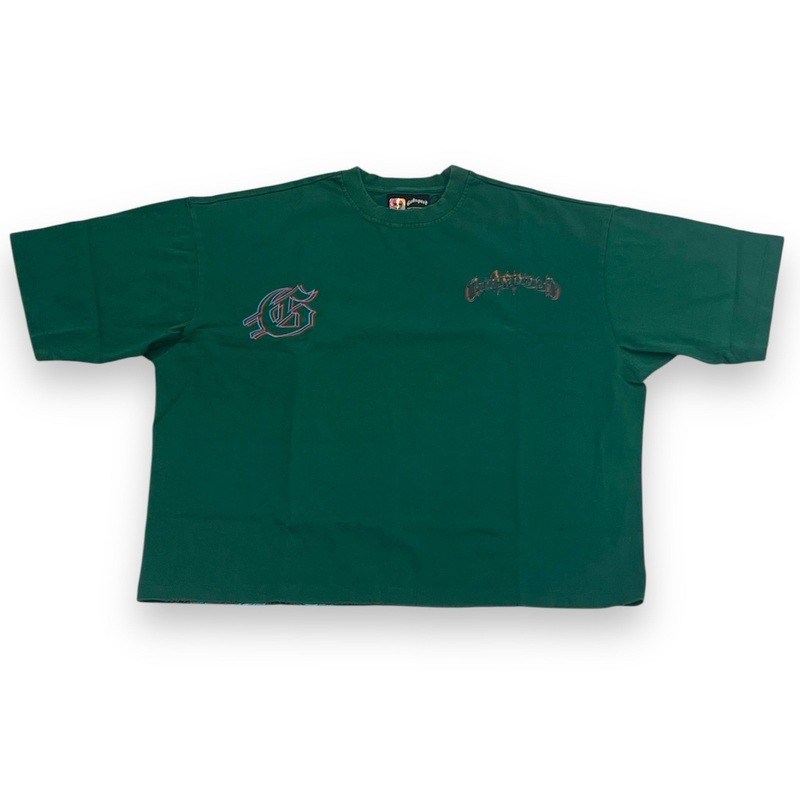GODSPEED NATURAL DISASTER (GREEN) TEE XS