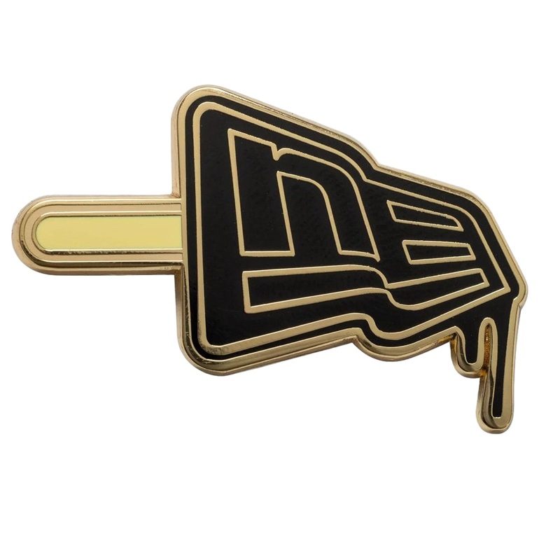 New Era Lolly Gold Cap Pin One Size