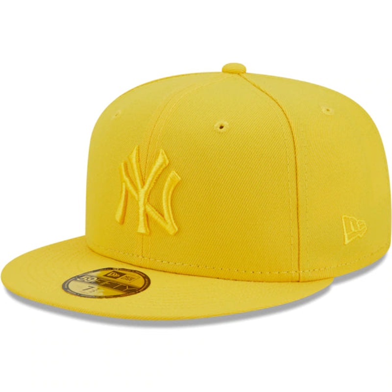New Era New York Yankees Icon Color Pack 59FIFTY Fitted Hat – Yellow