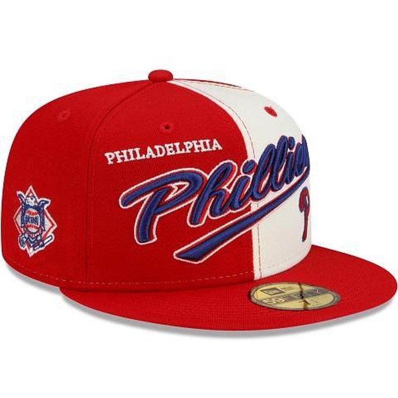 New Era Philadelphia Phillies Split Front 59fifty Fitted Hat