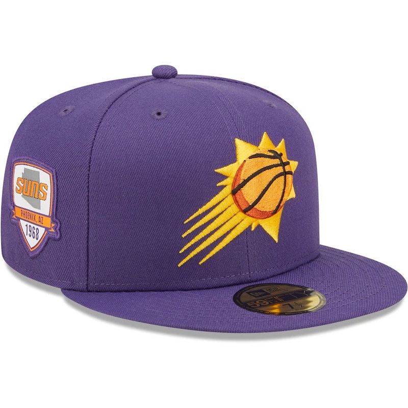 New Era Phoenix Suns Purple City Side 59FIFTY Fitted Hat