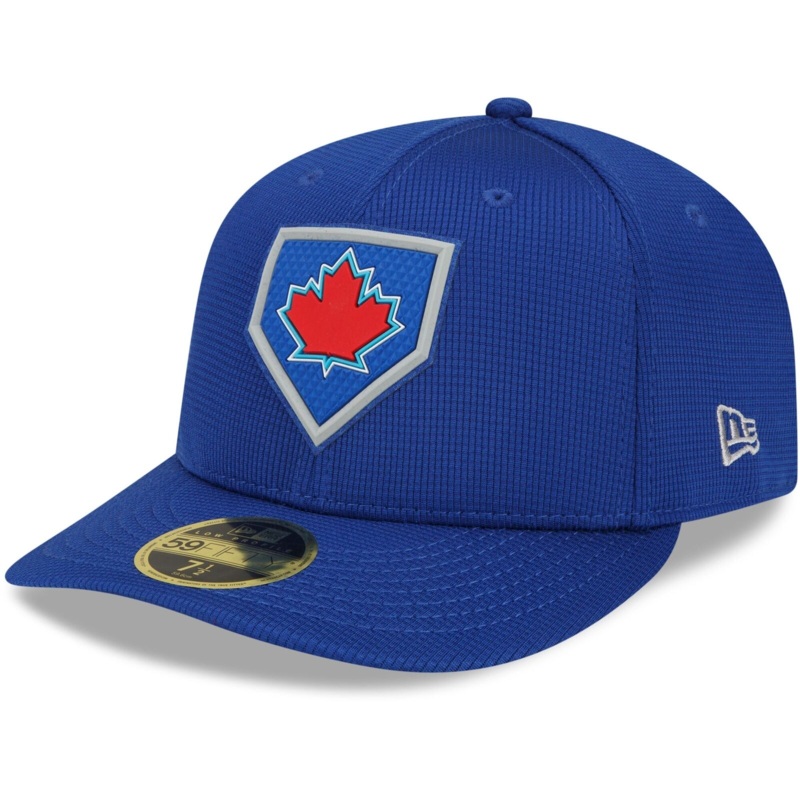 New Era Royal Toronto Blue Jays 2022 Clubhouse Alternate Logo Low Profile 59FIFTY Fitted Hat