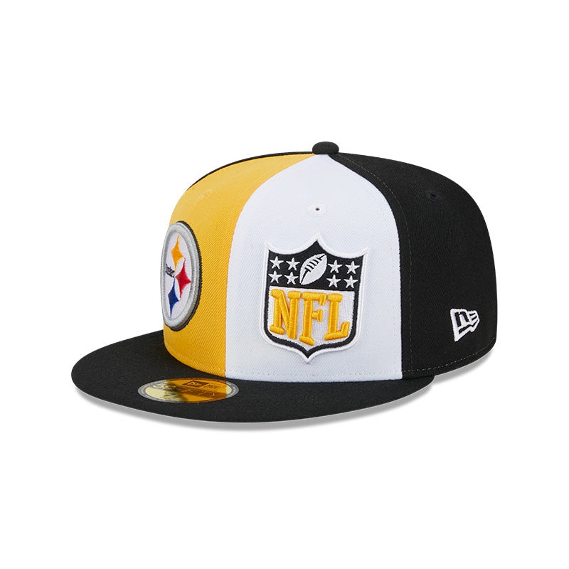 Pittsburgh Steelers New Era NFL 2023 On-Field 59FIFTY Fitted Hat – Yellow/Black 6 7/8
