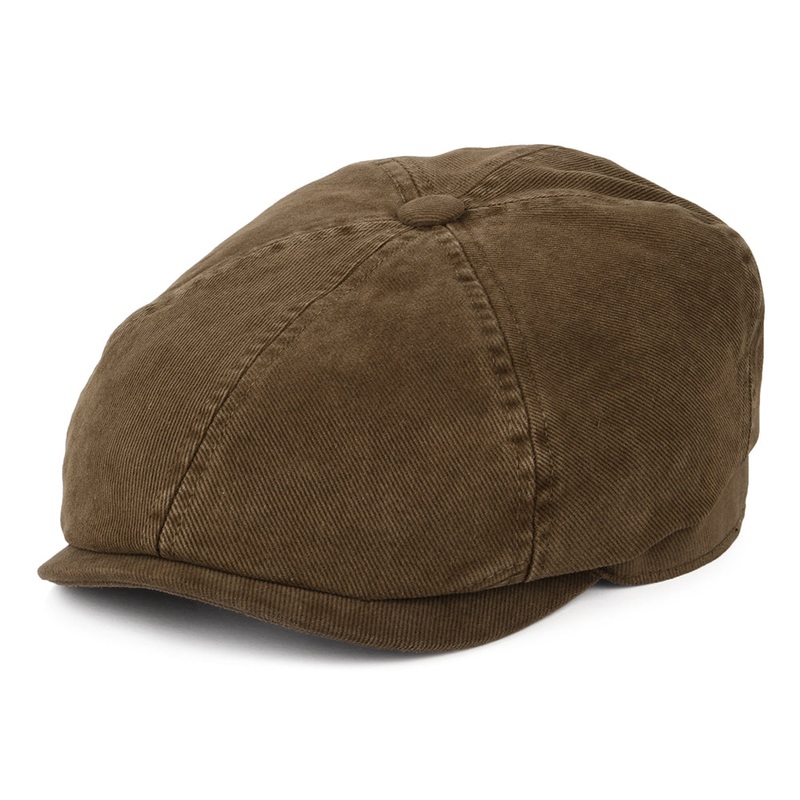 Stetson Hats Soft Cotton Newsboy Cap – Natural S