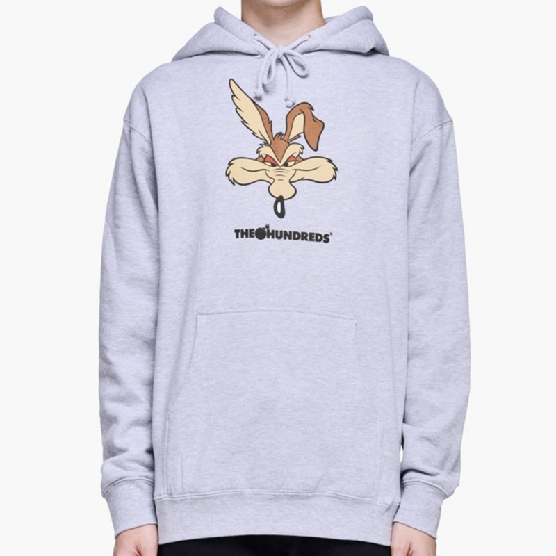 The Hundreds x Acme Coyote Pullover (Athletic Heather) m