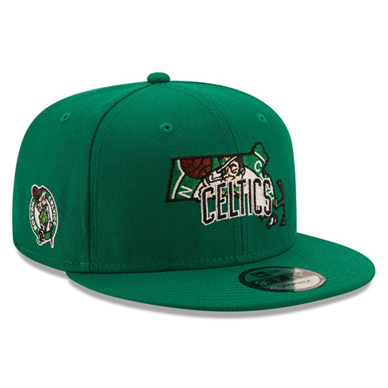 Boston Celtics New Era LOCAL 9Fifty Snapback NBA Hat – Green