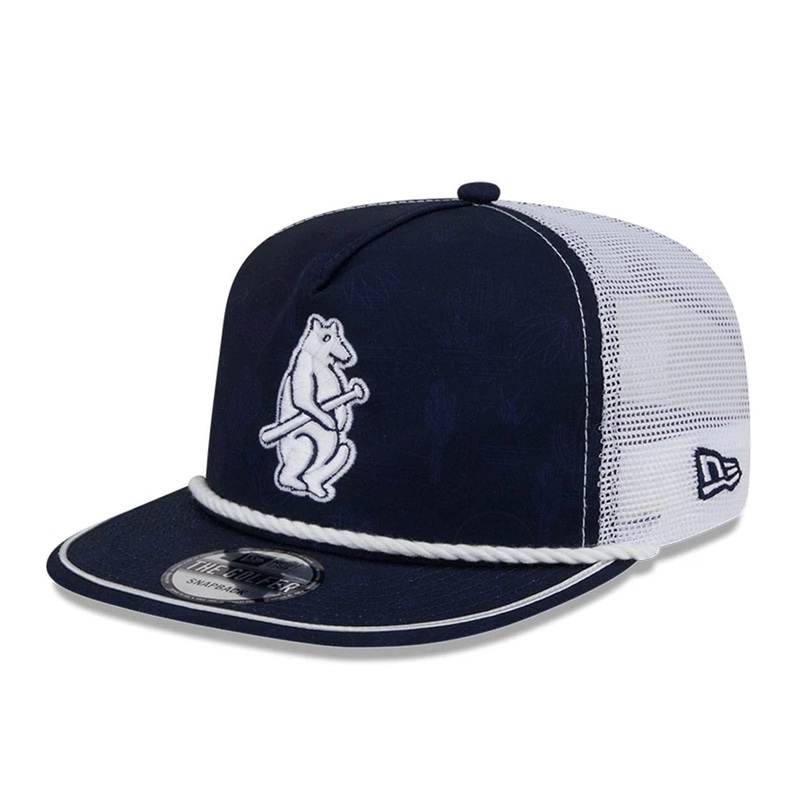 Chicago Cubs Spring Training Fan Pack 2025 Navy Golfer Adjustable Cap OSFM
