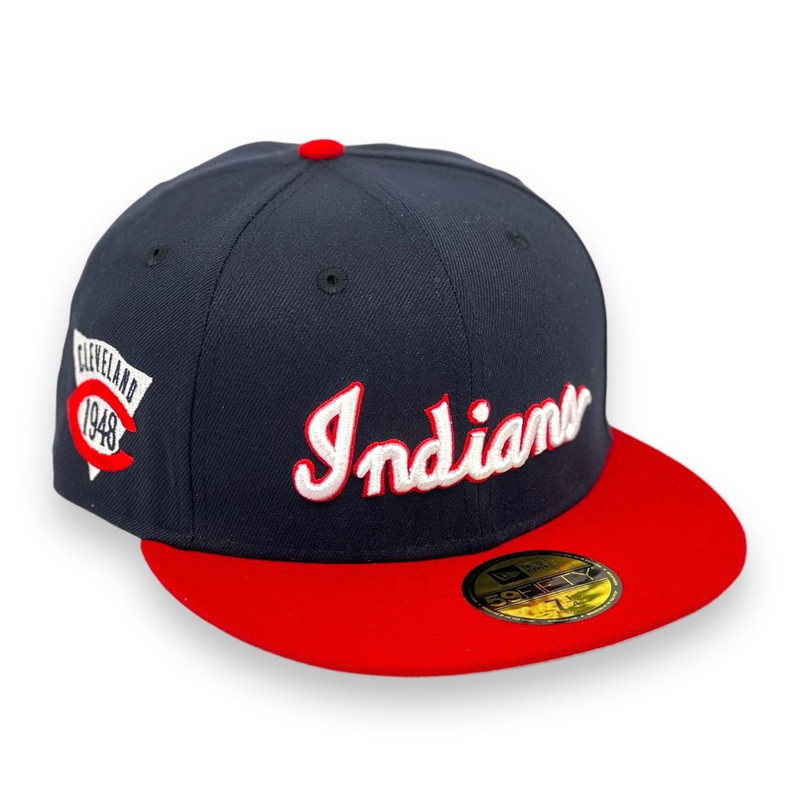 CLEVELAND INDIANS (2-TONE)(1948 INDIANS) NEW ERA 59FIFTY FITTED (GREY UNDER VISOR) 67/8