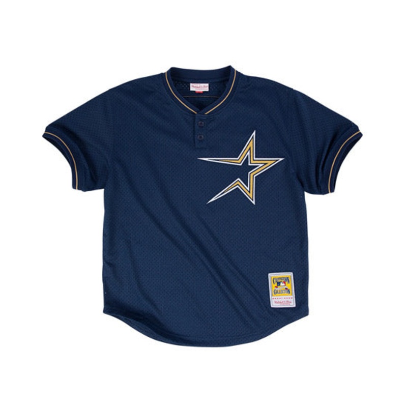 Houston Astros Mitchell & Ness Jeff Bagwell 1997 Authentic Mesh Batting Practice Jersey l