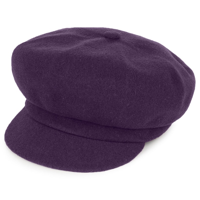 Kangol Wool Spitfire Cap – Purple S