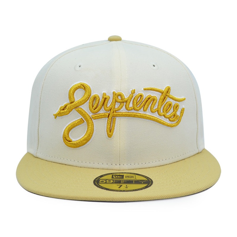 New Era Arizona Diamondbacks Serpientes Chrome/Vegas Gold 59FIFTY Fitted Hat