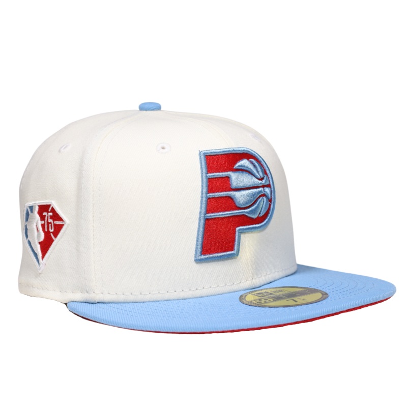New Era Indiana Pacers Nba 75Th Anniversary 59FIFTY Fitted Hat