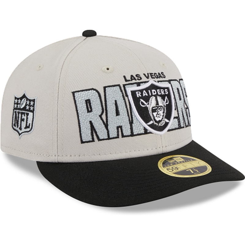 New Era Las Vegas Raiders NFL Draft 2023 Low Profile 59FIFTY Fitted Hat