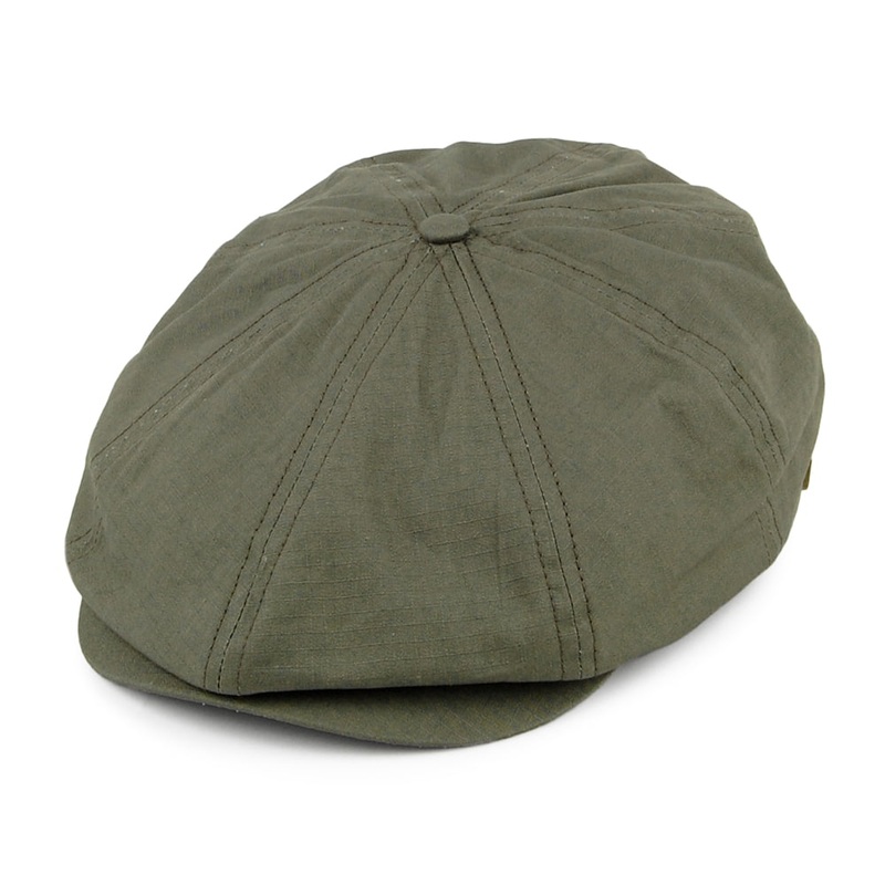 Brixton Hats Brood Cotton Newsboy Cap – Sage Small-56cm