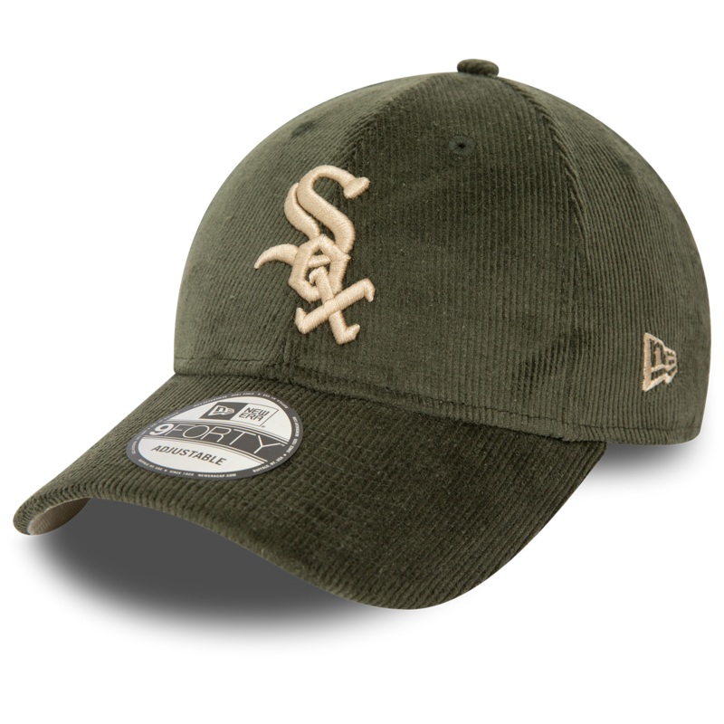 Chicago White Sox 9FORTY Cord Olive Cap One Size