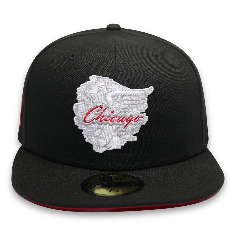 CHICAGO WHITESOX (95 YEARS “1901-1995”) NEW ERA 59FIFTY FITTED (RED UNDER VISOR) 67/8