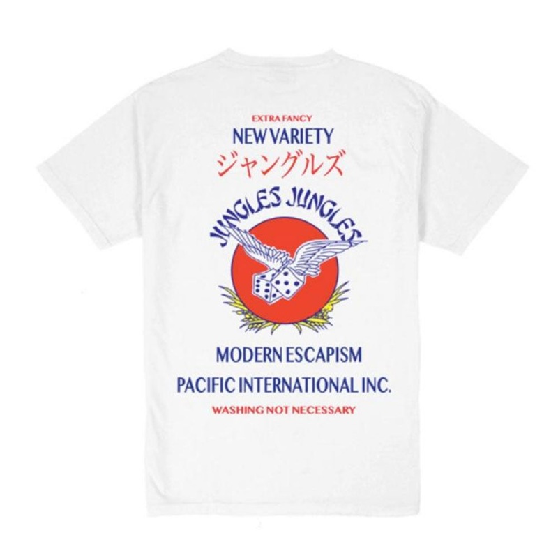 JUNGLES NEW VARIETY T-SHIRT (WHITE) m