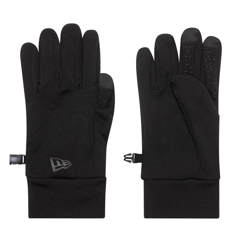 New Era Etouch Black Gloves S