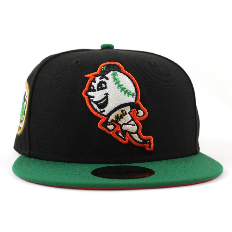New Era New York Mets Black/Green/Orange 59FIFTY Fitted Hat