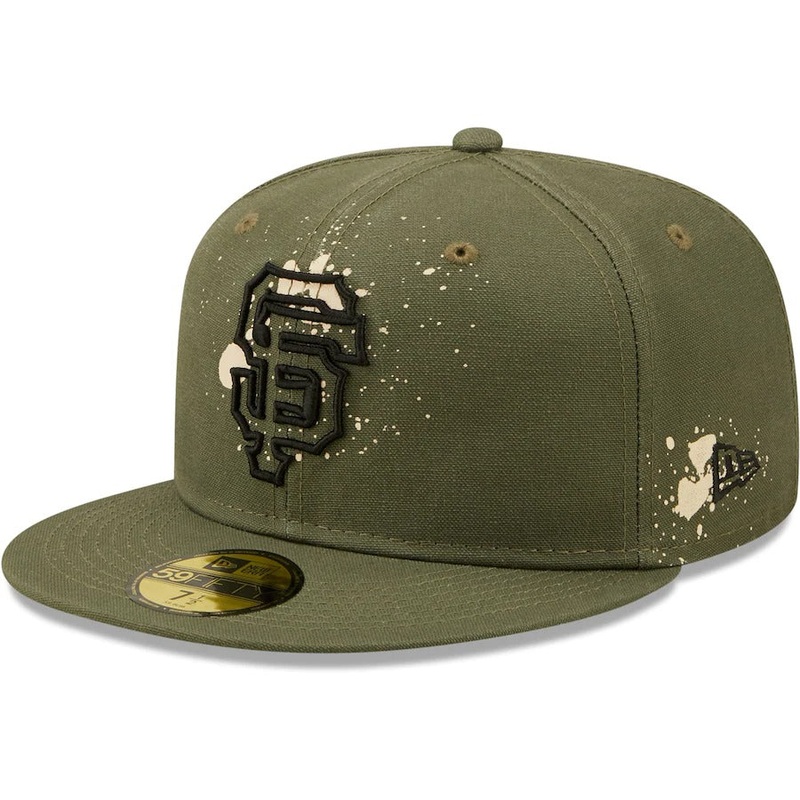 New Era San Francisco Giants Olive Splatter 59FIFTY Fitted Hat