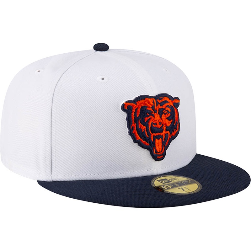 New Era x JS Chicago Bears “Snow” White 2023 59FIFTY Fitted Hat