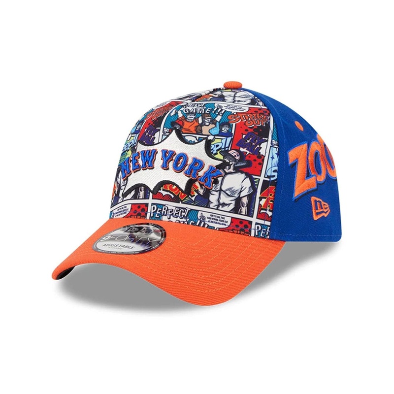 New York Mets 2025 MLB Diamond Hero Edition Blue 9FORTY A-Frame Adjustable Cap OSFM