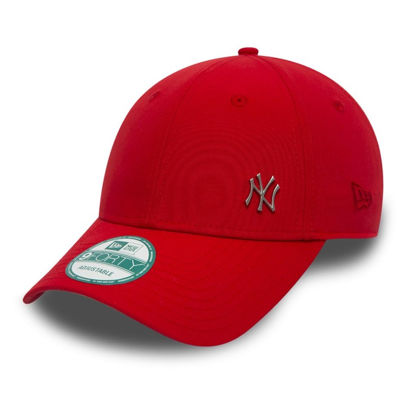 New York Yankees 9FORTY MLB Flawless Logo Scarlet Cap One Size