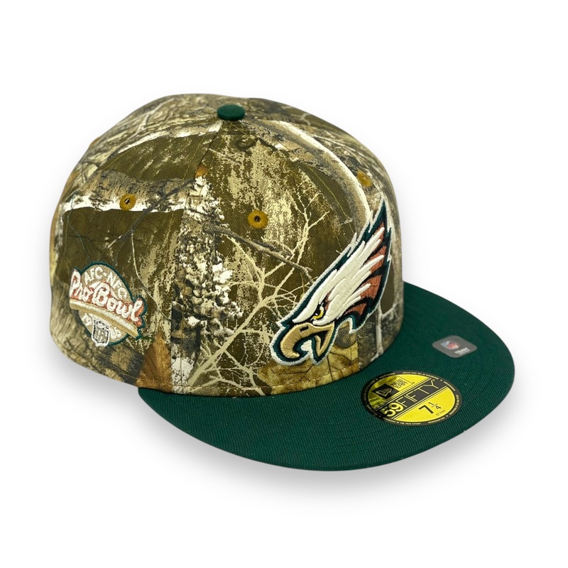 PHILADEPHIA EAGLES (REAL TREE) (1986 PRO BOWL) NEW ERA 59FIFTY FITTED 67/8