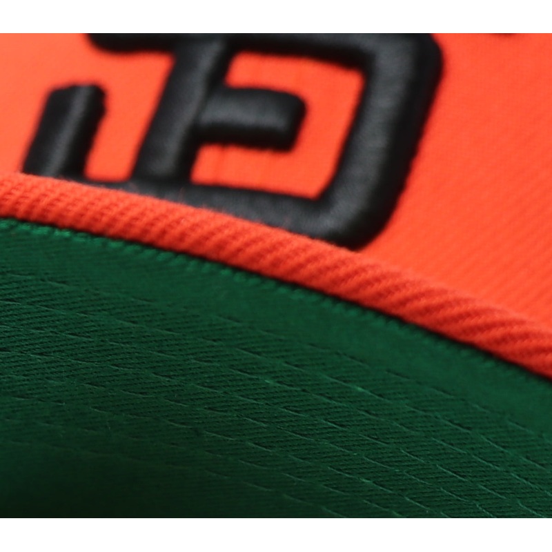 SAN FRANCISCO GIANTS (ORANGE) (1984 ALLSTARGAME) NEW ERA 59FIFTY FITTED (GREEN UNDER VISOR) 67/8