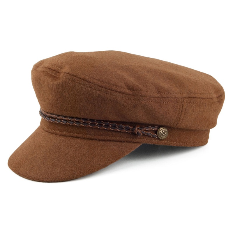 Camalya Hats Ashland Fiddler Cap – Coffee Small-56cm