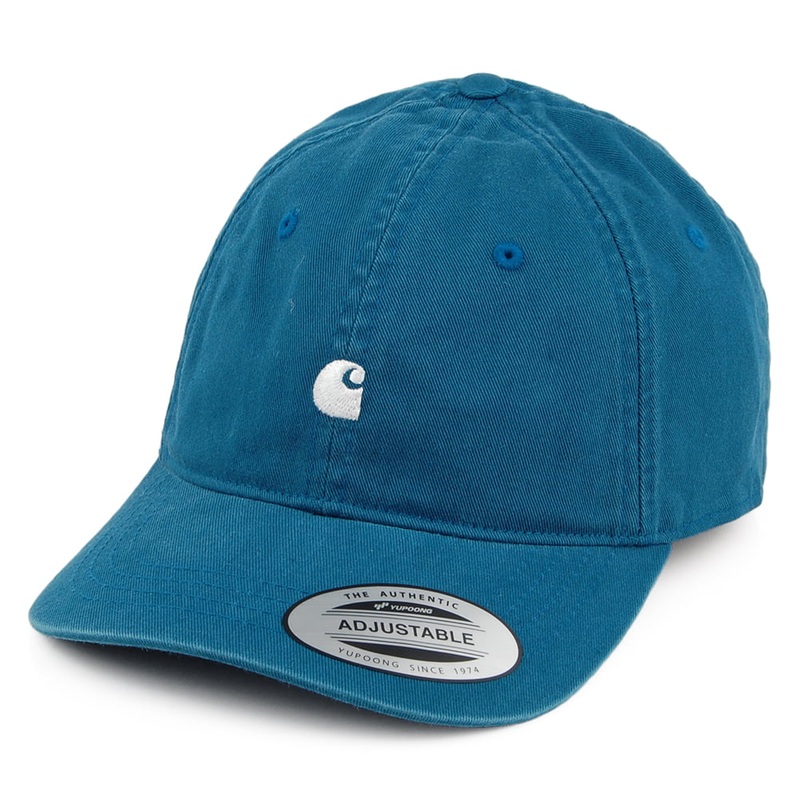 Carhartt WIP Hats Madison Logo Baseball Cap – Blue Adjustable