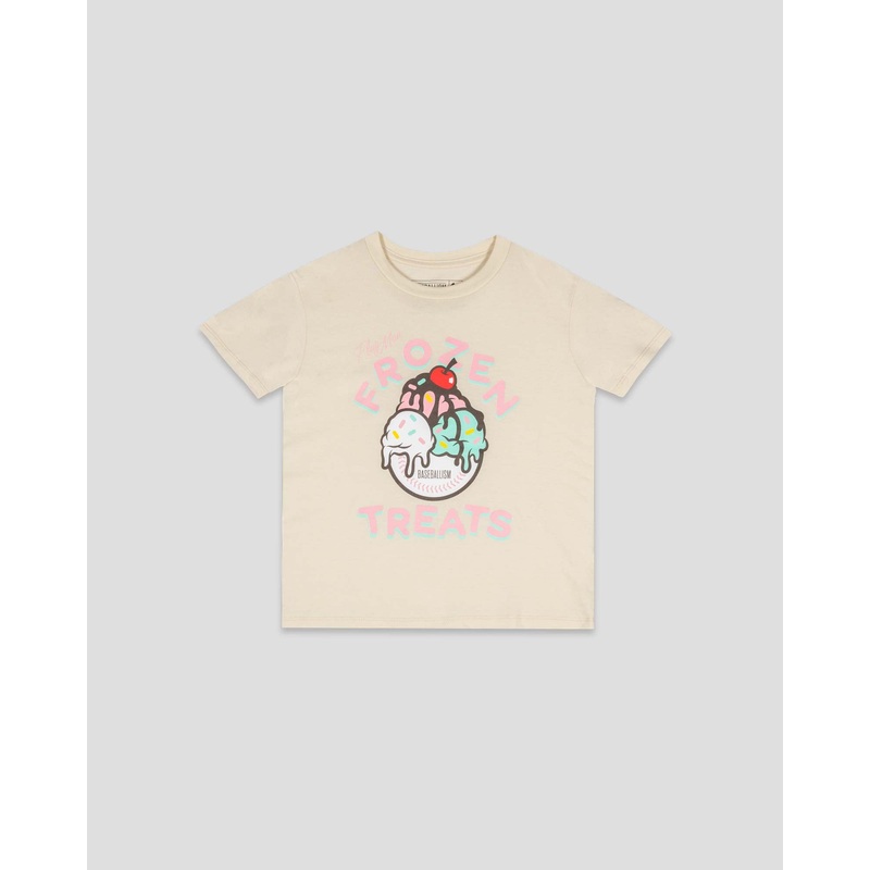 Frozen Treats Ice Cream Sundae T-Shirt (Vanilla) – Youth Youth Small