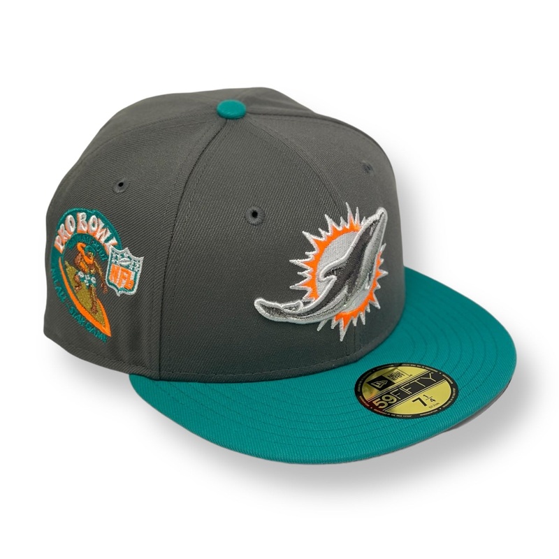 MIAMI DOLPHINS (2001 PRO BOWL) NEW ERA 59FIFTY FITTED 67/8