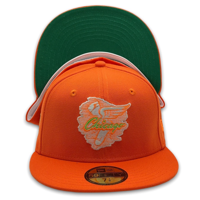 New Era Chicago White Sox Orange Green UV 59FIFTY Fitted Hat
