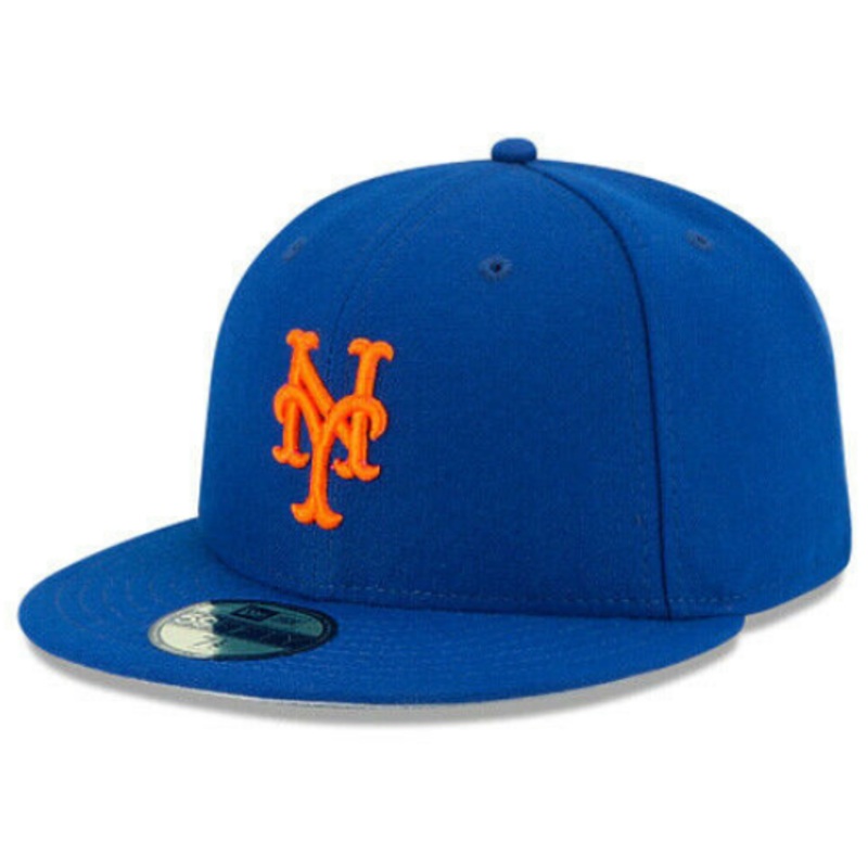 New Era New York Mets Blue/Orange Authentic On Field 59FIFTY Fitted Hat