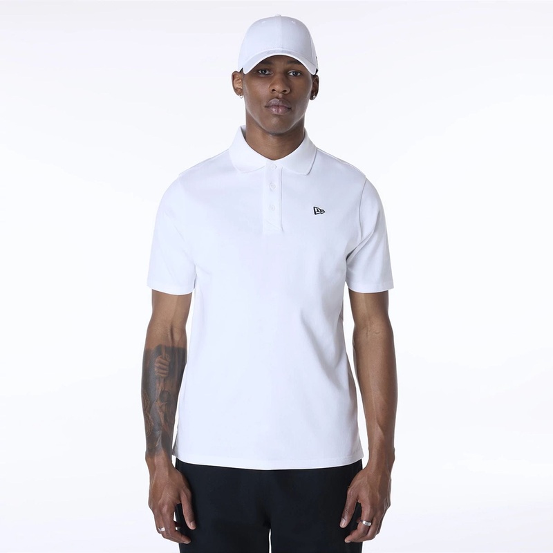 New Era Polo White T-Shirt XS