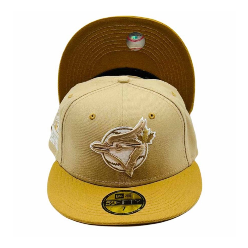 New Era Toronto Blue Jays Tan “Chicken N Waffles” 1991 All-Star Game 595FIFTY Fitted Hat