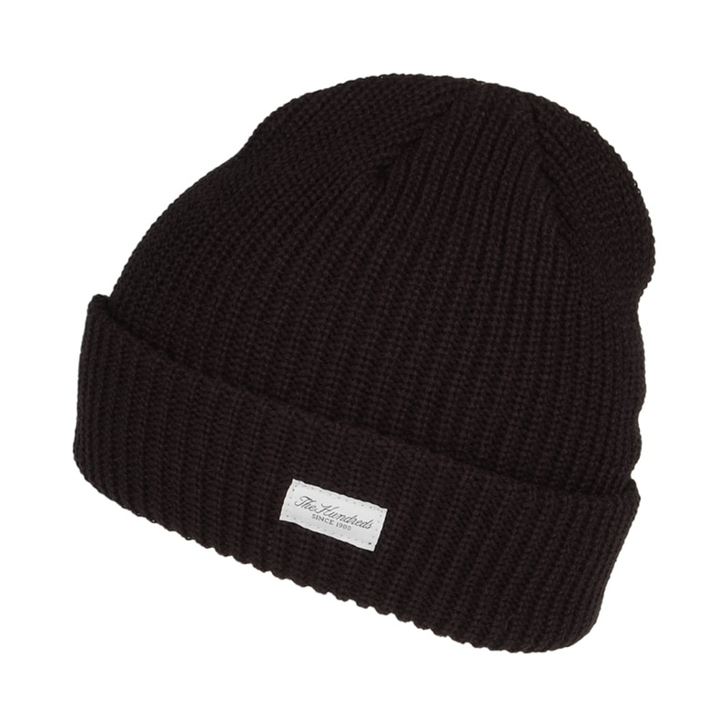 The Hundreds Crisp Beanie Hat – Black 1-Size