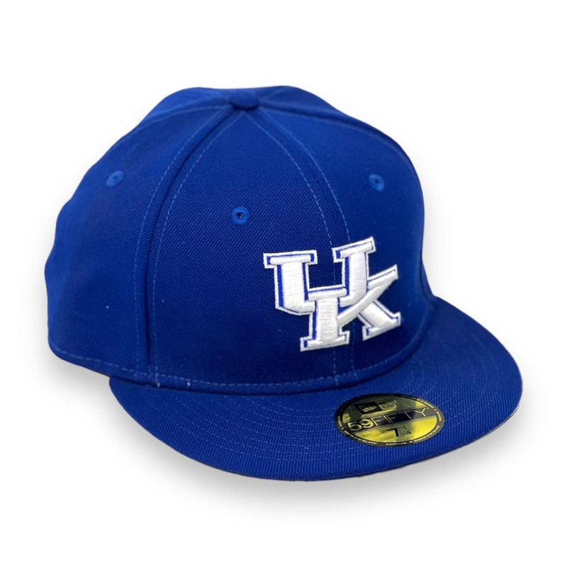 KENTUCKY WILDCATS NEW ERA 59FIFTY FITTED (ROYAL FOAMS) 67/8