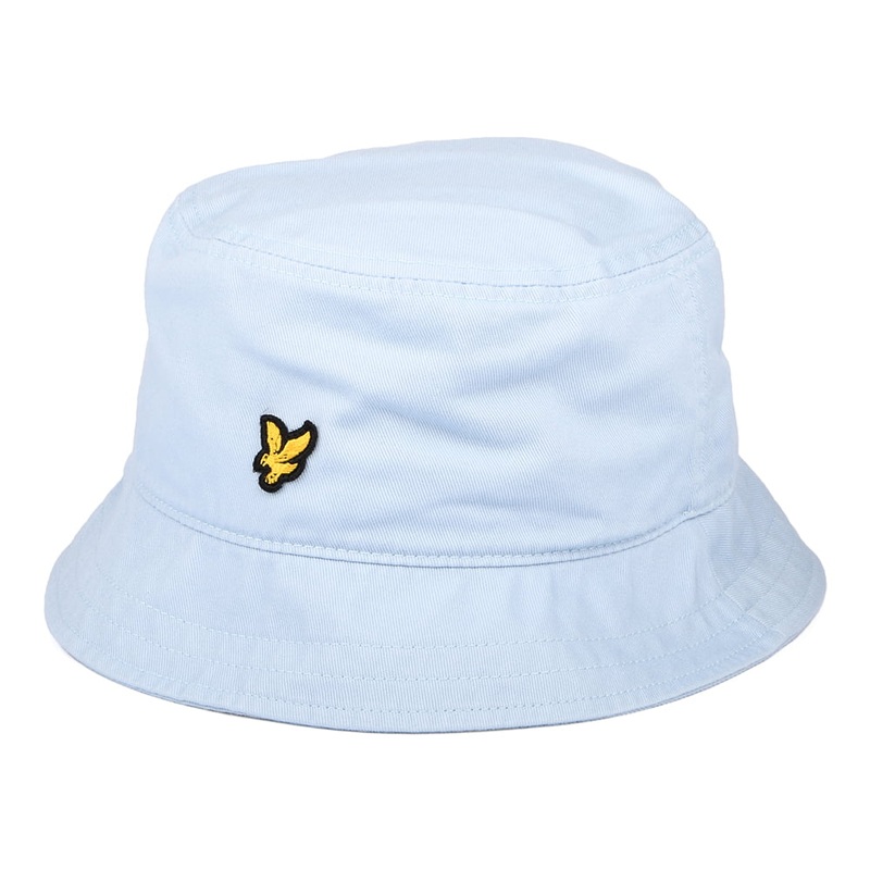 Lyle & Scott Hats Cotton Twill Bucket Hat – Sky Blue 1-Size