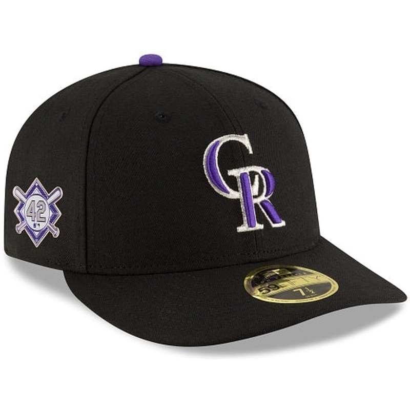 New Era Colorado Rockies Jackie Robinson Day Low Profile 2022 59FIFTY Fitted Hat