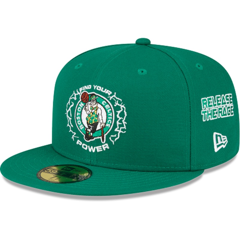 New Era Marvel X Boston Celtics Green 2023 59FIFTY Fitted Hat