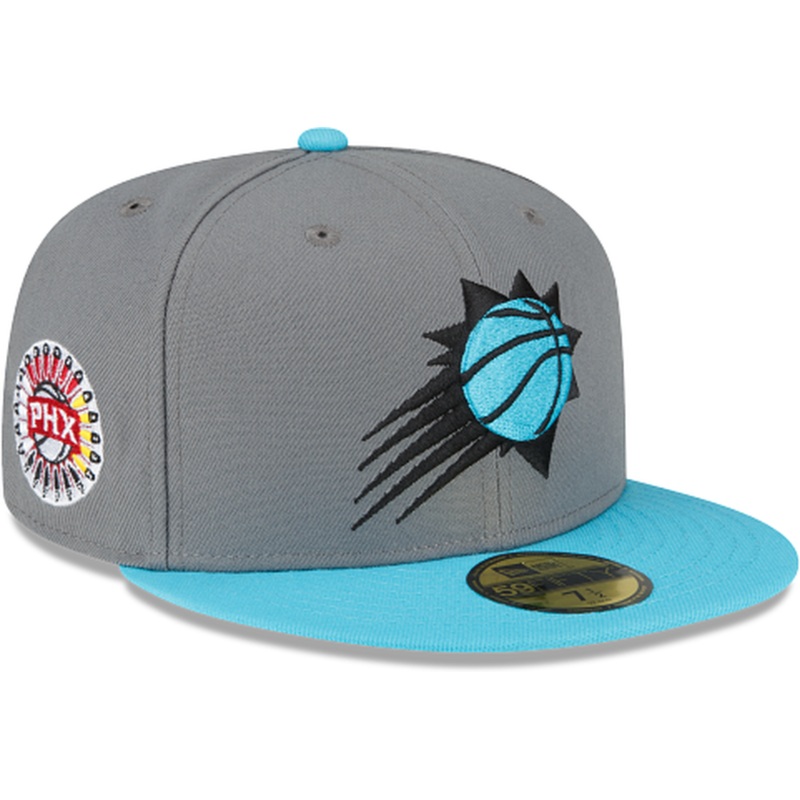 New Era Phoenix Suns 2022-23 City Edition Gray 59FIFTY Fitted Hat