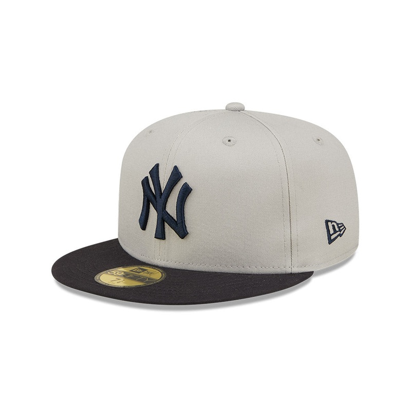 New York Yankees  595FIFTY Series Grey Cap 6-7/8