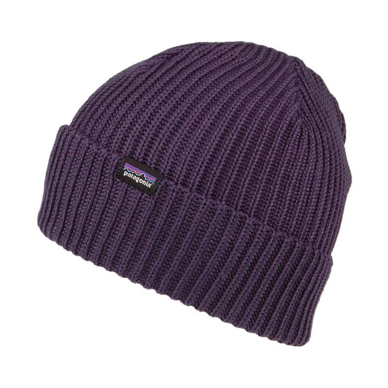 Patagonia Hats Fishermans Rolled Beanie Hat – Purple 1-Size