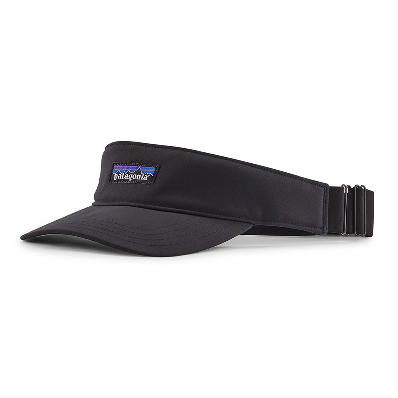 Patagonia Hats Terrebonne Recycled Visor – Black Adjustable