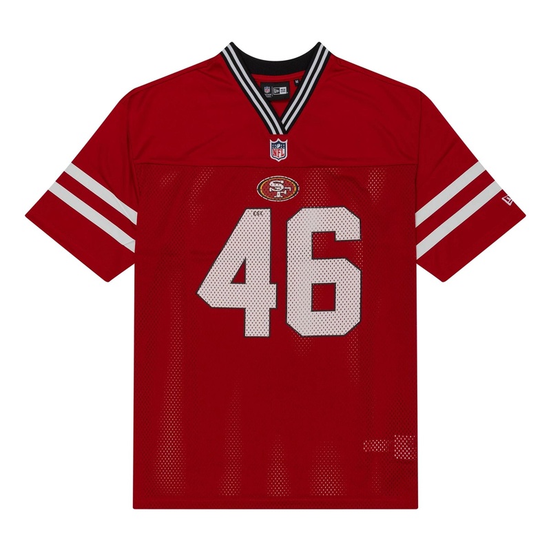 San Francisco 49ers NFL Mesh Red Mesh Jersey XS