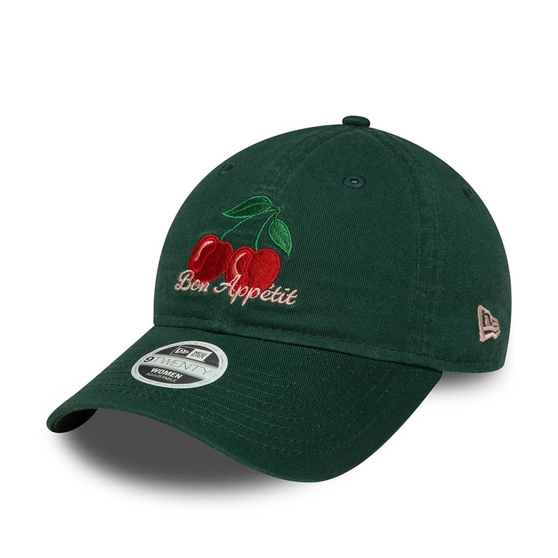 Womens New Era Phrase Dark Green 9TWENTY Adjustable Cap OSFM