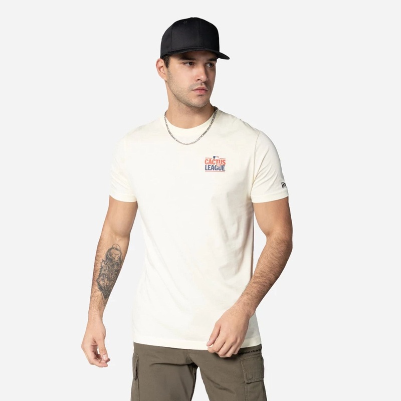 Cactus League Spring Training 2025 Cream T-Shirt S